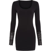 Mary Blouse lace LS Plus